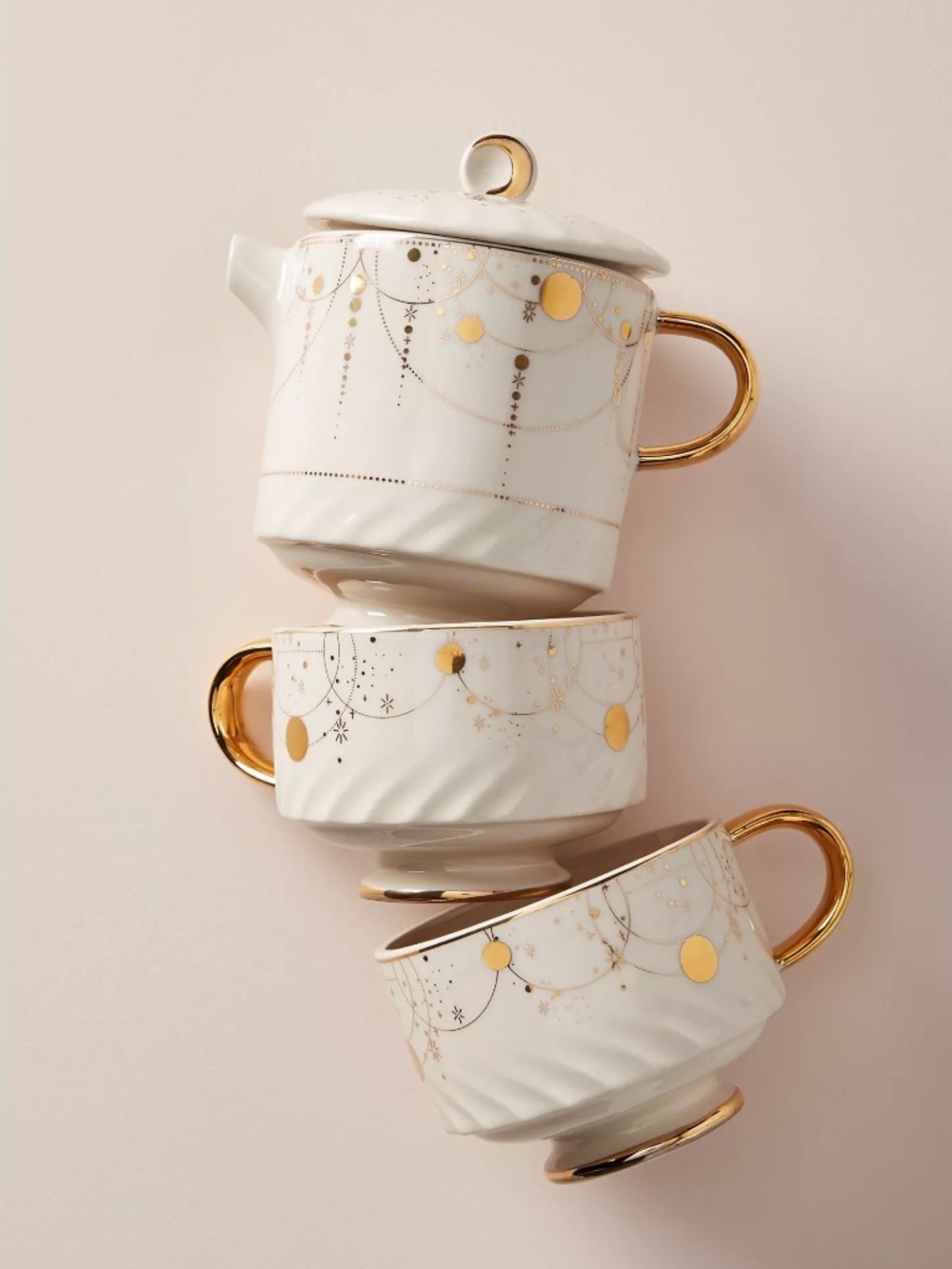 Retired Anthropologie Celine Tea Collection | Tea for Two + Creamer & Sugar